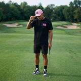 OVRPAR Signature Tee - Mens Black / Pink