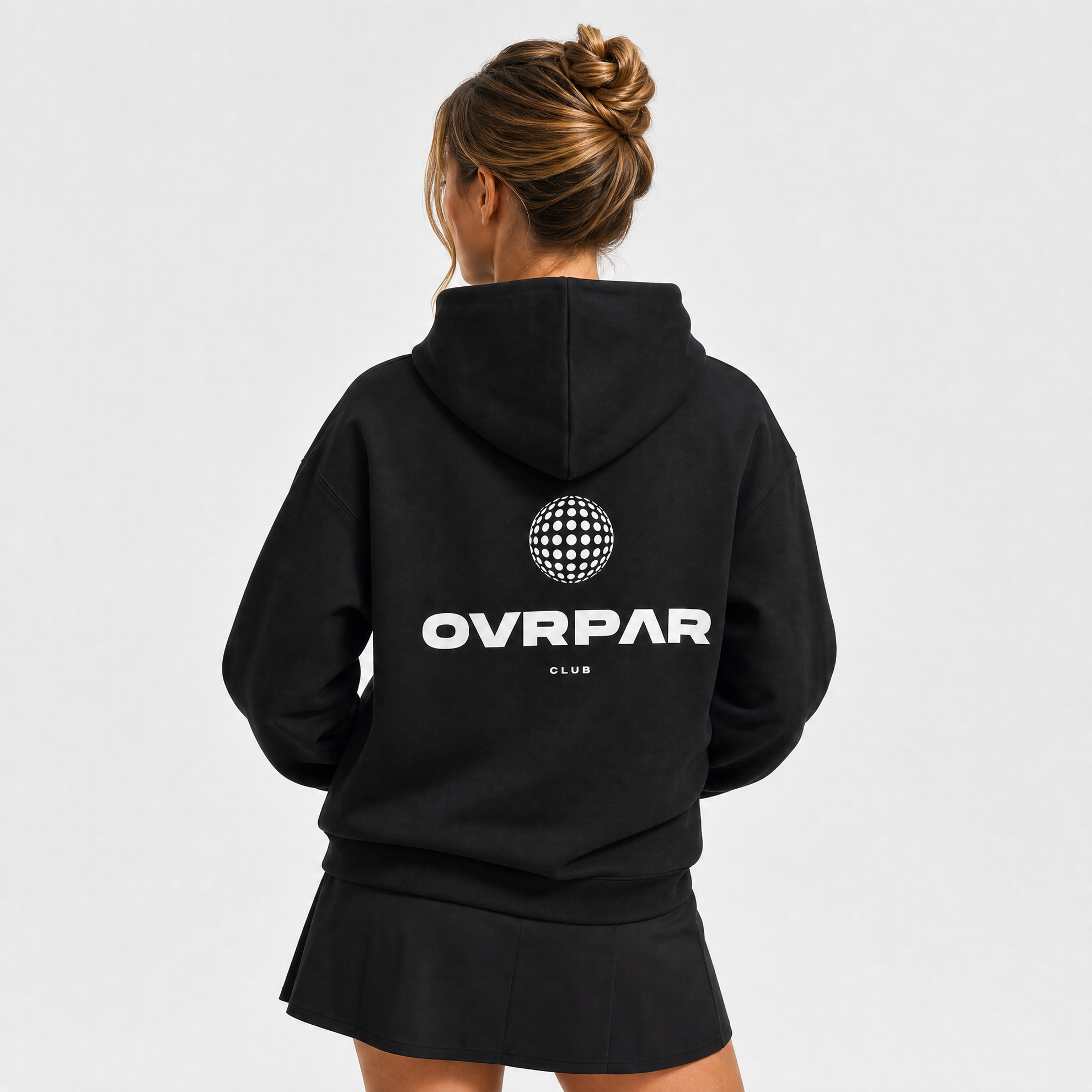 The Club Hoodie - white
