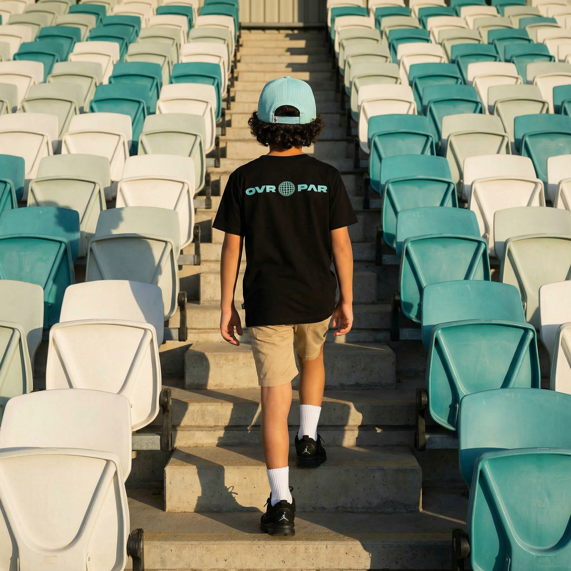 OVRPAR Signature Tee - Kids - Teal