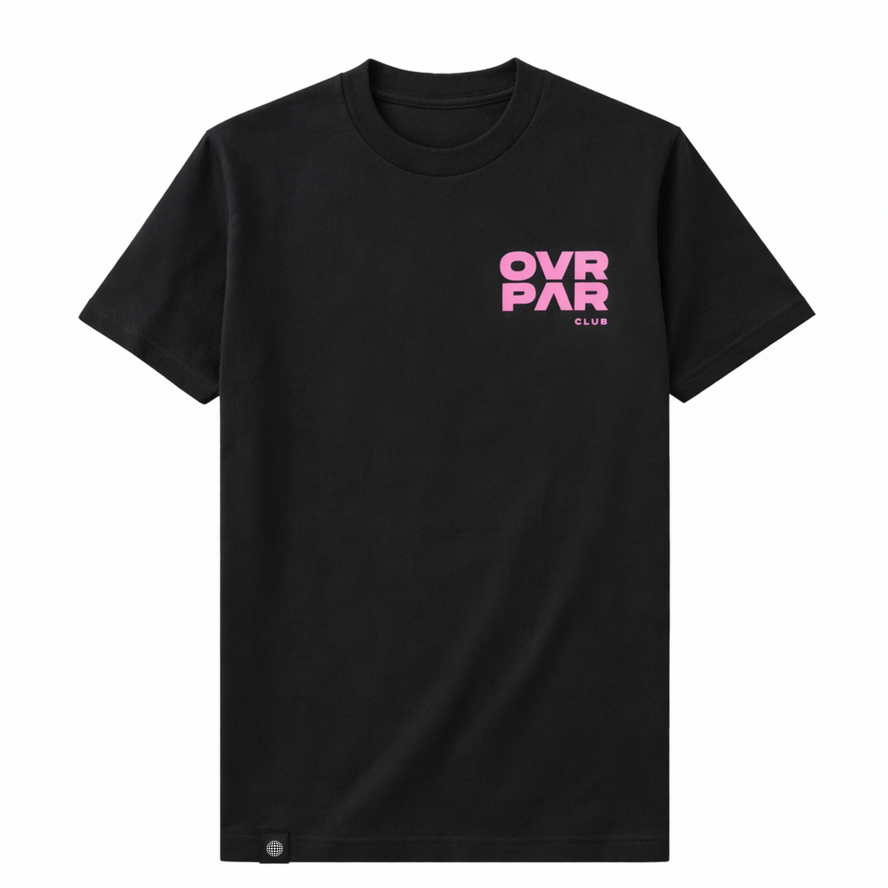 OVRPAR Signature Tee - Mens Black / Pink