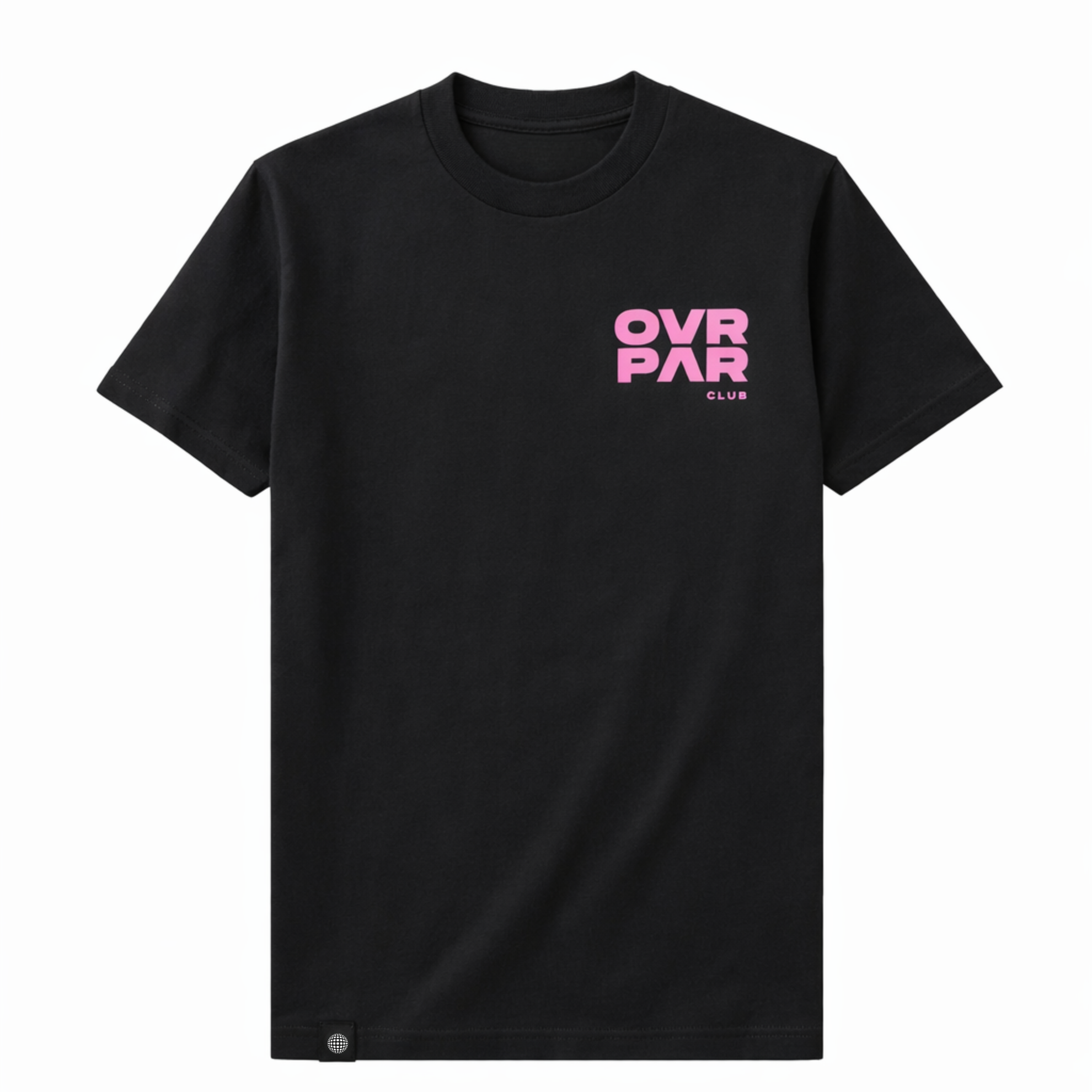 OVRPAR Signature Tee - Mens Black / Pink