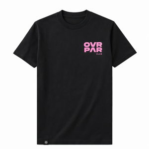 OVRPAR Signature Tee - Mens Black / Pink