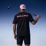 OVRPAR Signature Tee - Mens Black / Pink