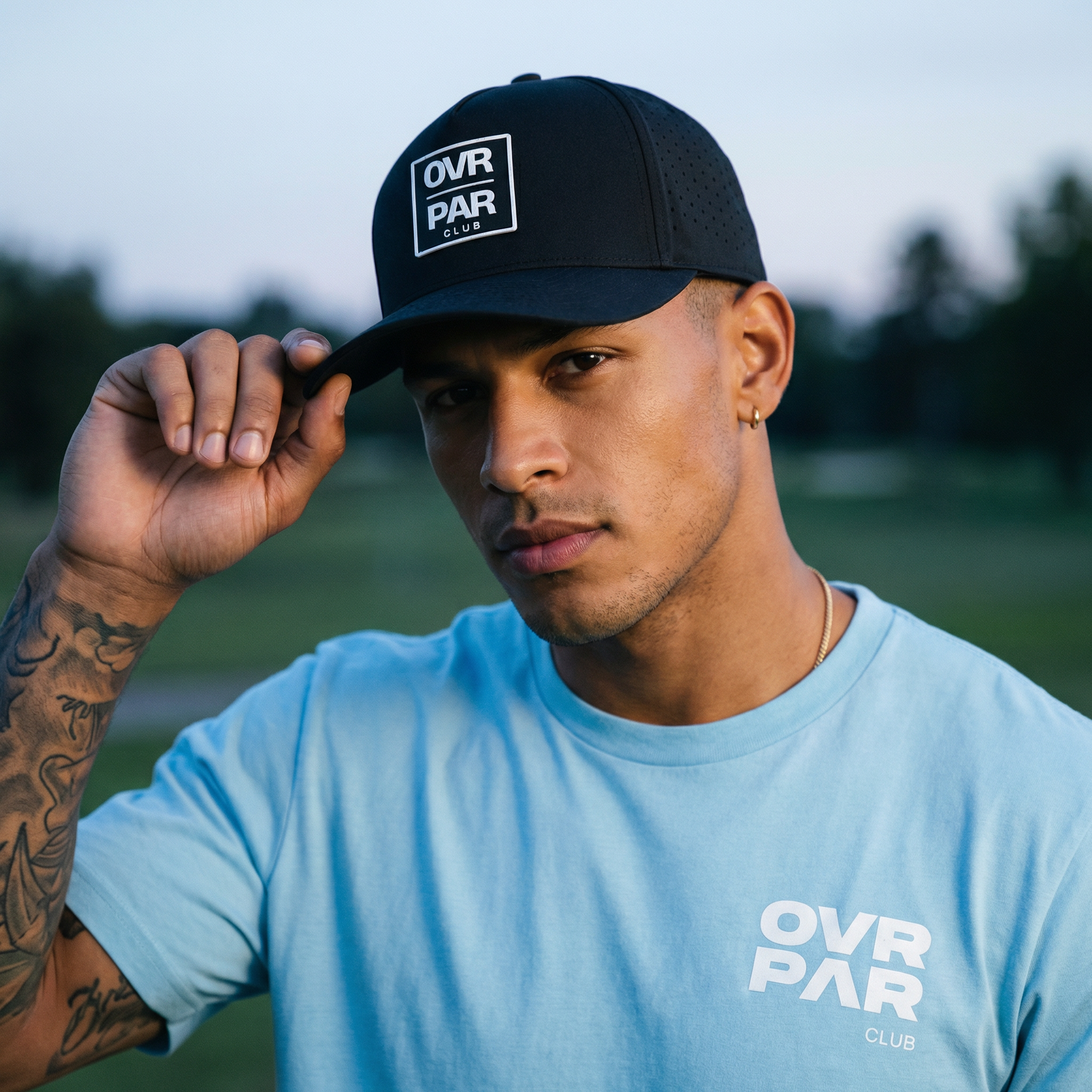 OVRPAR Signature Tee - Mens Teal