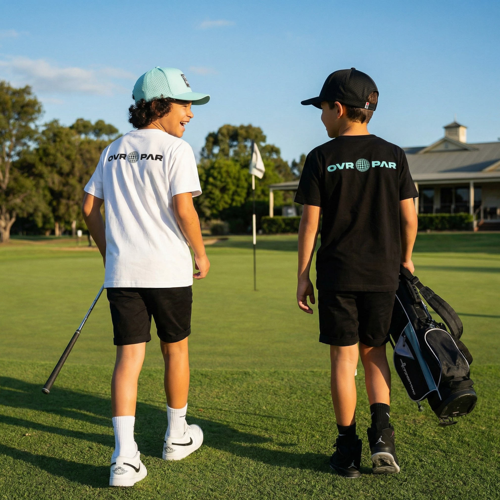 OVRPAR Signature Tee - Kids - White