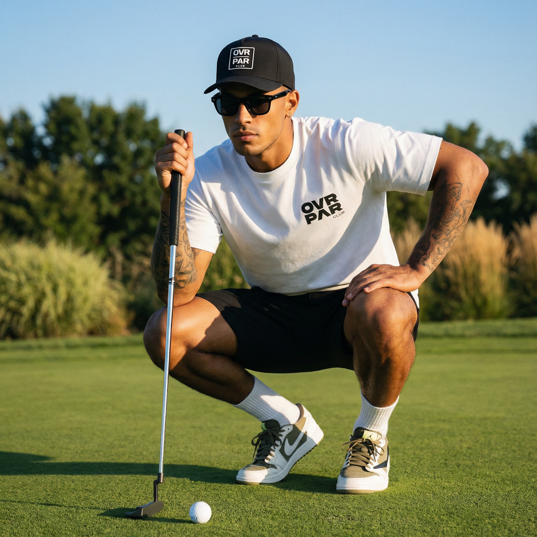 OVRPAR Signature Tee - Mens White